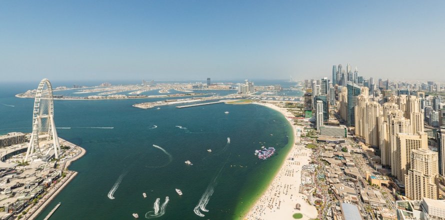 Квартира в ADDRESS JBR в The Address Jumeirah Resort and Spa, Дубай Марина, Дубай, 4 спальни, 290м², № 31353