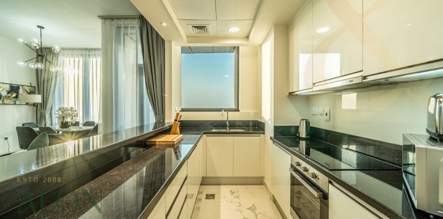Квартира в AL HABTOOR CITY в Бизнес-Бэе, Дубай, 2 спальни, 140м², № 62689