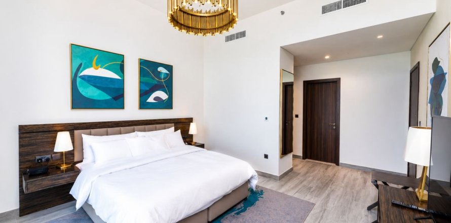 Appartement à Dubai Media City, Dubai, 1 chambre, 106.8 m², № 124376
