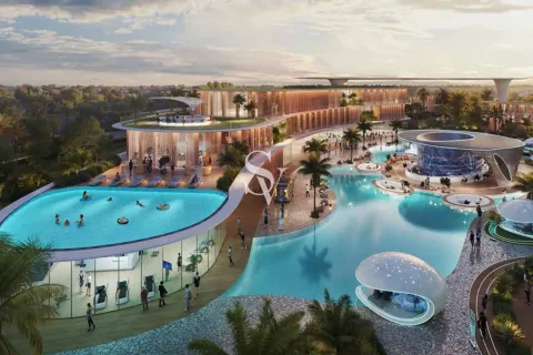 Villa in Dubai Land, Dubai 5 bedrooms, 144 sq.m. № 88314 - photo 18