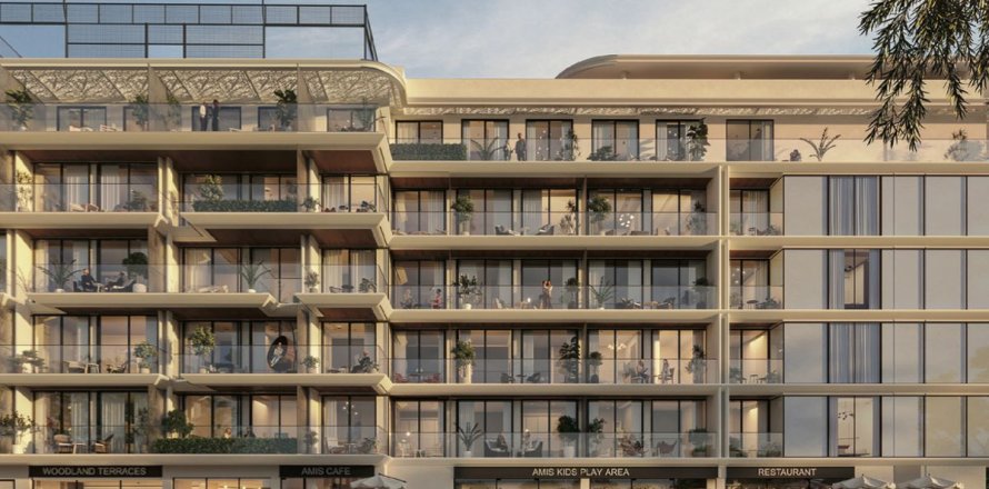 Appartement à Meydan, Dubai, 2 chambres, 122.9 m², № 100065