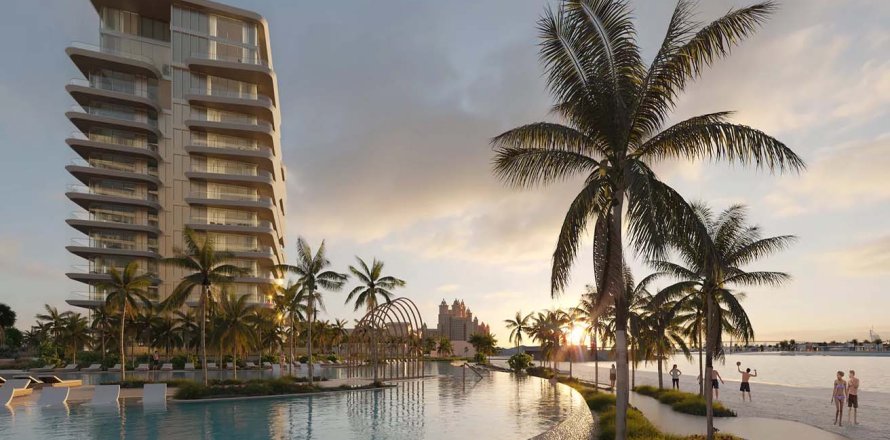 Appartement à Palm Jumeirah, Dubai, 2 chambres, 188 m², № 97069