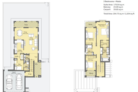 Maison de ville à Dubai, 3 chambres, 244.43 m², № 124712 - photo 21