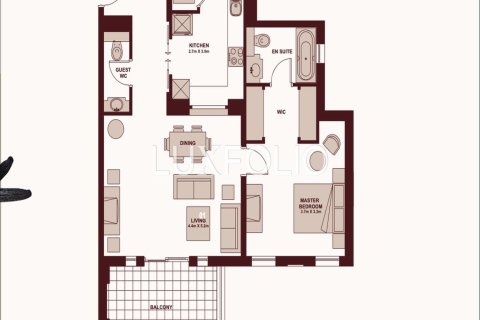 Appartement à Old Town, Dubai, 1 chambre, 90 m², № 45538 - photo 13