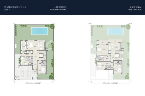 Villa en Dubai, 4 dormitorios, 467.6 m², № 6996 - foto 12