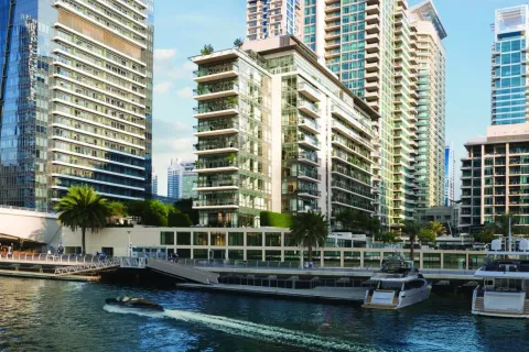 Apartment in Dubai Marina, Dubai studio, 76 sq.m. № 54078 - photo 2