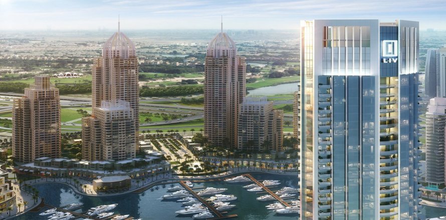 Apartment in Dubai Marina, Dubai studio, 43 sq.m. № 54080