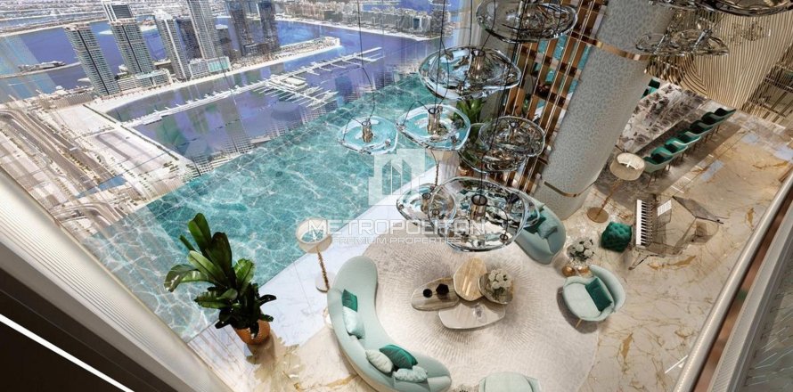 Квартира в Dubai Harbour, Дубай, 1 спальня, 82м², № 74281