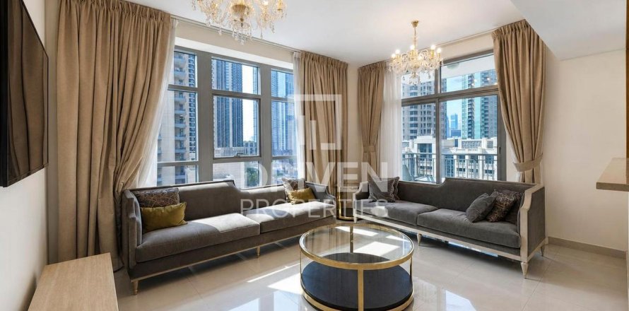 Квартира в Claren Towers, Даунтаун Дубай (Даунтаун Бурдж Дубай), Дубай, 2 спальни, 116.78м², № 128621