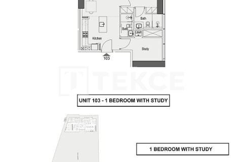 Appartement à Dubai, 2 chambres, 105 m², № 64466 - photo 19