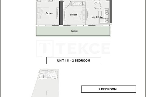 Appartement à Dubai, 2 chambres, 105 m², № 64466 - photo 24