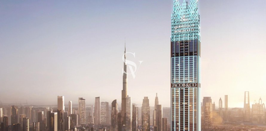 Квартира в BURJ BINGHATTI JACOB & CO RESIDENCES в Бизнес-Бэе, Дубай, 3 спальни, 303м², № 68991