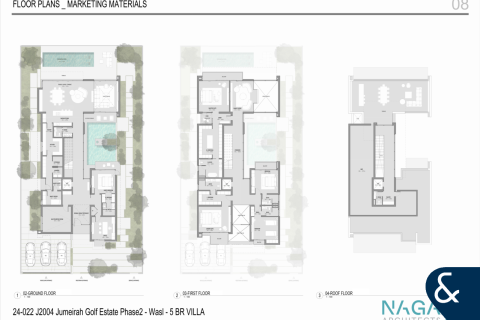 Villa in Jumeirah Golf Estates, Dubai 5 bedrooms, 1050 sq.m. № 74905 - photo 13