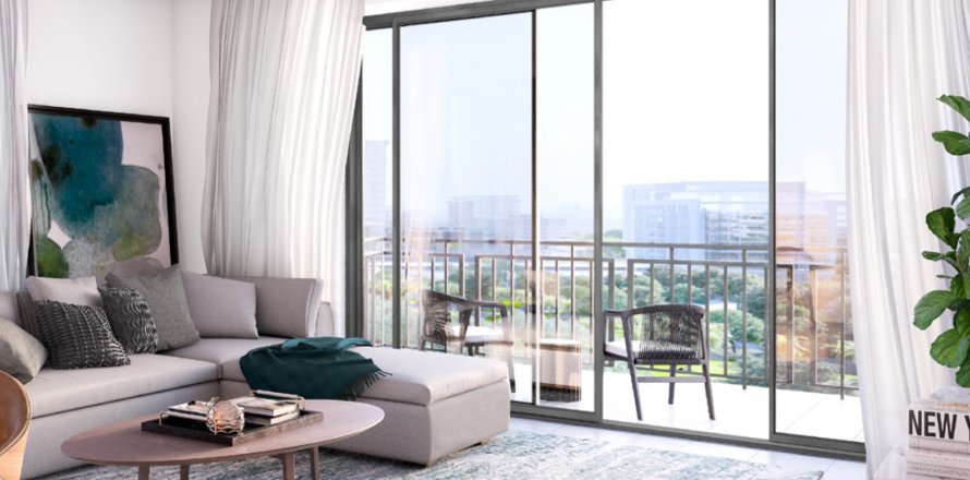 Квартира в Дубай Хилс Эстейт, Дубай, 1 спальня, 60.2м², № 7038