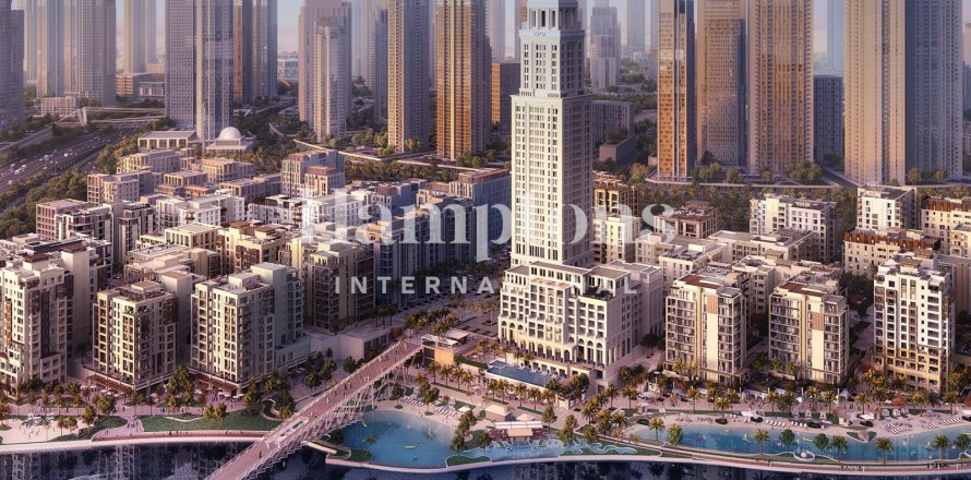 Квартира в Dubai Creek Harbour (The Lagoons), Дубай, 3 спальни, 158.03м², № 70976