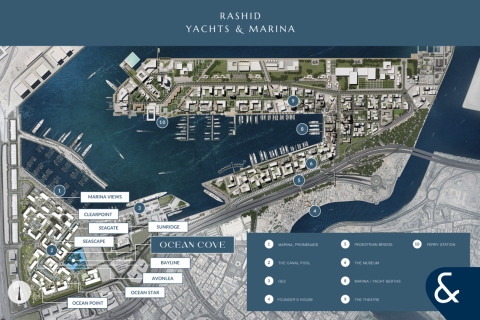 Купить квартиру в Mina Rashid, Дубай: 1 спальня, 74м², № 74582 - фото 10