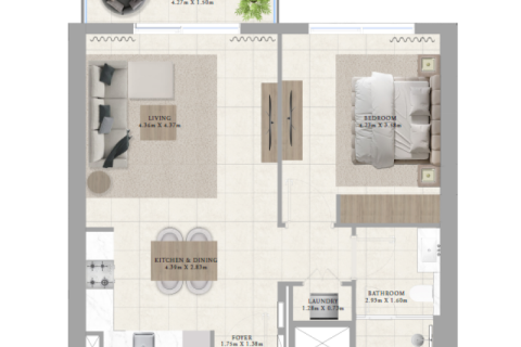 Apartment in Dubai Hills Estate, Dubai 1 bedroom, 67 sq.m. № 92437 - photo 3