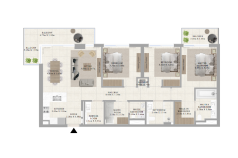 Apartment in Dubai Hills Estate, Dubai 1 bedroom, 67 sq.m. № 92437 - photo 5