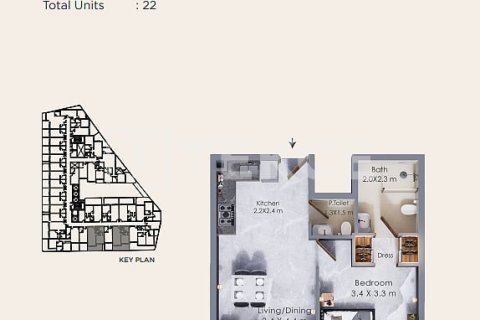 Apartamento en Dubai Land, Dubai, 2 dormitorios, 119 m², № 115344 - foto 15