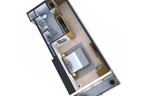 Apartment in Business Bay, Dubai studio № 92646 - photo 3