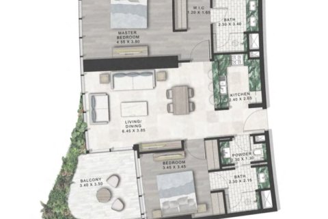 Apartment in Sheikh Zayed Road, Dubai 85 bedrooms, 94 sq.m. № 92645 - photo 13