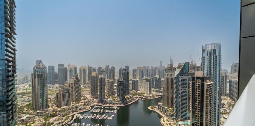 Appartement à DAMAC HEIGHTS à Dubai Marina, Dubai, 2 chambres, 143 m², № 97421