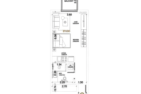 Apartamento en Jumeirah Village Circle, Dubai, estudio, 37 m², № 92527 - foto 5