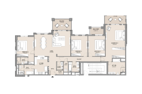شقة في ام سقيم, دبي 1غرف نوم رقم 92530 - صورة 8