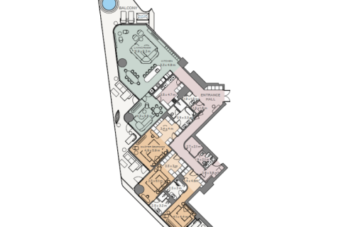 Apartment in Business Bay, Dubai 2 bedrooms, 593 sq.m. № 92526 - photo 8