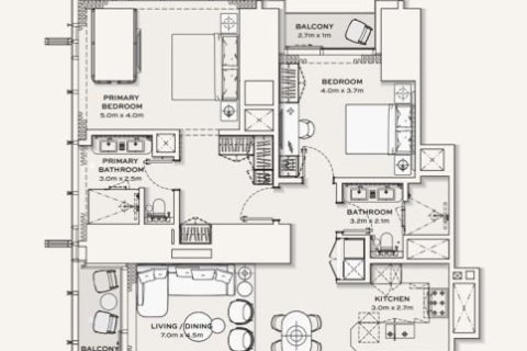 Apartment in Al Satwa, Dubai 1 bedroom, 90 sq.m. № 103569 - photo 19