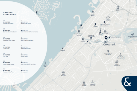 Apartamento en Business Bay, Dubai, 2 dormitorios, 131 m², № 74655 - foto 13