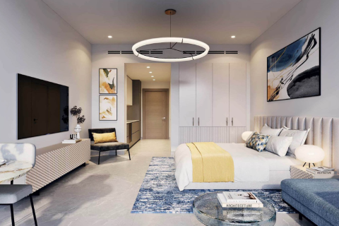 Appartement à PENINSULA FOUR THE PLAZA à Business Bay, studio, 49 m², № 115753