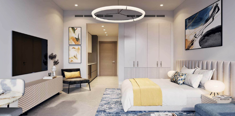 Appartement à PENINSULA FOUR THE PLAZA à Business Bay, studio, 49 m², № 115753
