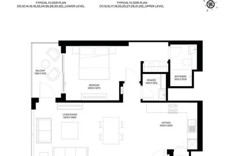 Apartment in WAVES OPULENCE in Mohammed Bin Rashid City, Dubai 1 bedroom, 74 sq.m. № 104000 - photo 4