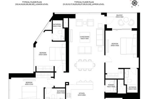 Apartment in WAVES OPULENCE in Mohammed Bin Rashid City, Dubai 1 bedroom, 74 sq.m. № 104000 - photo 6