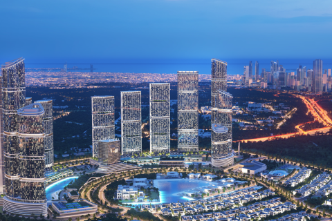 Apartamento en 320 RIVERSIDE CRESCENT en Nadd Al Sheba, Dubai, 3 dormitorios, 154 m², № 104001