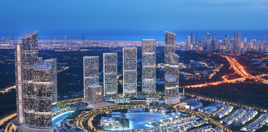 Apartamento en 320 RIVERSIDE CRESCENT en Nadd Al Sheba, Dubai, 3 dormitorios, 154 m², № 104001