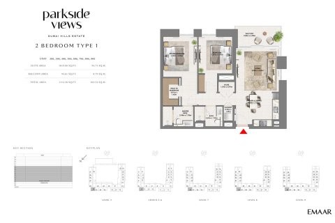 Apartment in Dubai Hills Estate, Dubai 1 bedroom, 65 sq.m. № 103997 - photo 5
