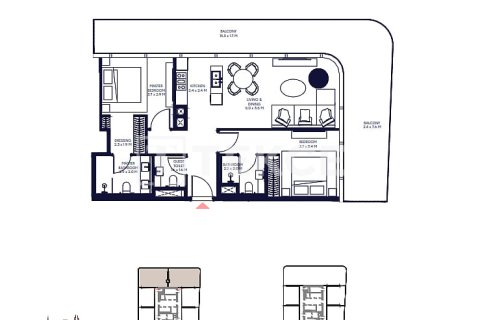 Apartamento en Dubai, 1 dormitorio, 67 m², № 88281 - foto 24