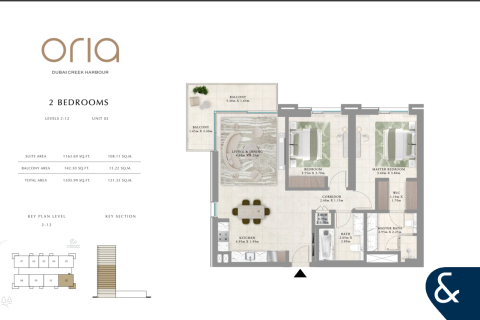 Купить квартиру в Dubai Creek Harbour (The Lagoons), Дубай: 2 спальни, 121м², № 74720 - фото 10