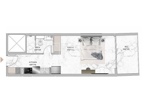 Apartment in Jumeirah Village Circle, Dubai studio, 43 sq.m. № 10480 - photo 9