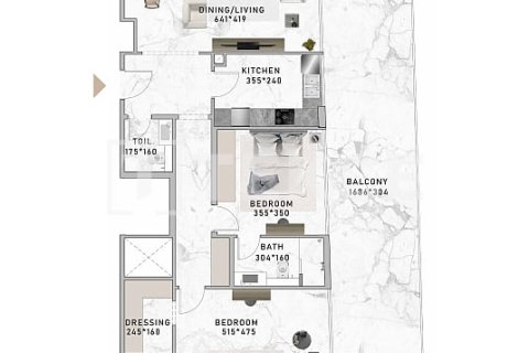 Apartment in Jumeirah Village Circle, Dubai studio, 43 sq.m. № 10480 - photo 11