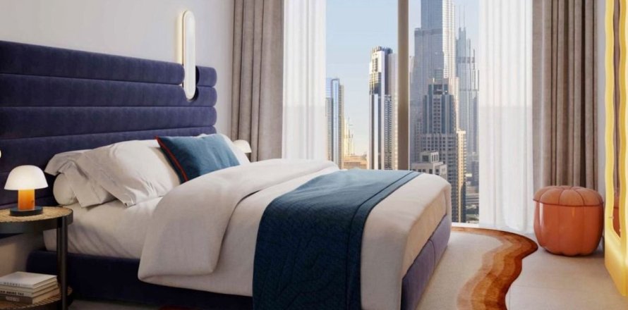 Appartement à Business Bay, Dubai, 1 chambre, 62.7 m², № 100022