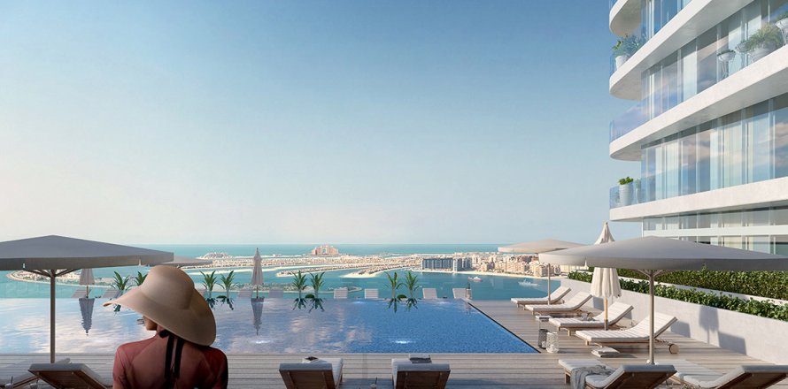 شقة في BEACH VISTA في EMAAR Beachfront, Dubai Harbour, دبي 1غرف نوم رقم 114028