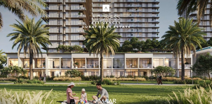 Appartement à Dubai Hills Estate, Dubai, 1 chambre, 70 m², № 92327