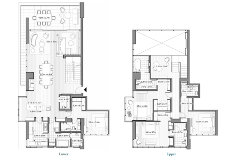 Apartment in Maritime City, Dubai studio, 127 sq.m. № 92318 - photo 8