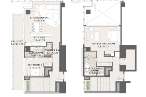 Apartment in Dubai 1 bedroom, 108 sq.m. № 92319 - photo 12