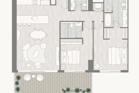 Apartment in Al Jaddaf, Dubai 1 bedroom, 74 sq.m. № 92328 - photo 5