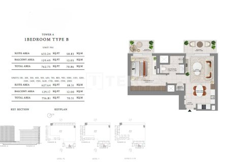 Apartment in Dubai Hills Estate, Dubai 3 bedrooms, 170 sq.m. № 123698 - photo 11