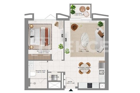 Apartment in Dubai Hills Estate, Dubai 2 bedrooms, 105 sq.m. № 123700 - photo 7